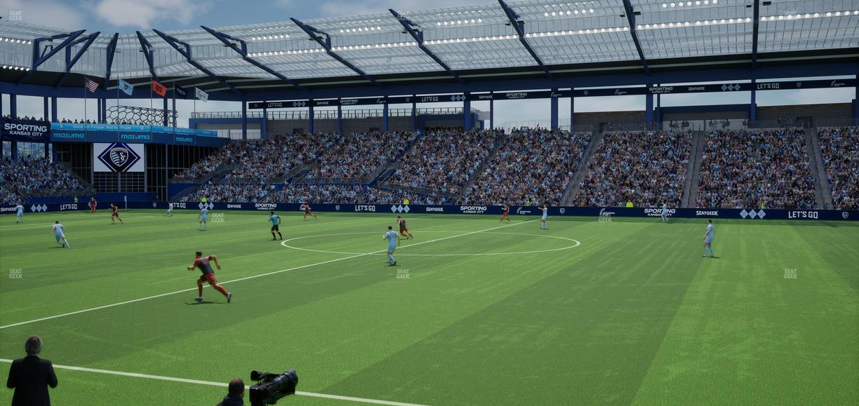 Sporting Park - Section 109 Seat View