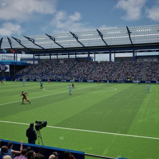 Sporting Park - Section 109 Seat View