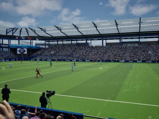 Sporting Park - Section 109 Seat View