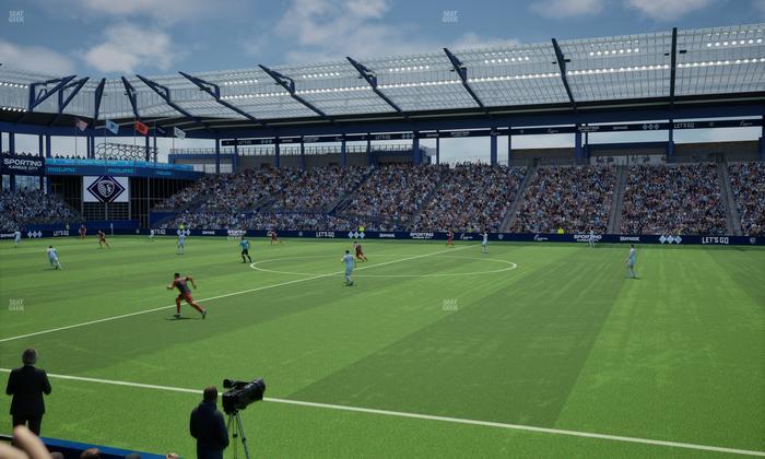 Sporting Park - Section 109 Seat View