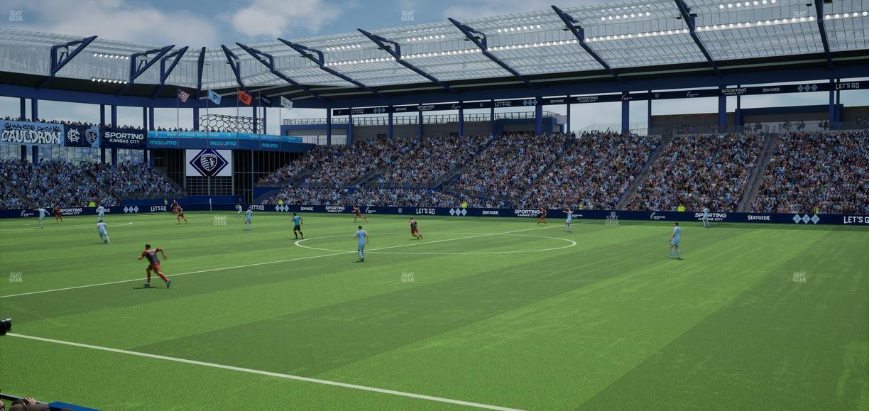 Sporting Park - Section 110 Seat View