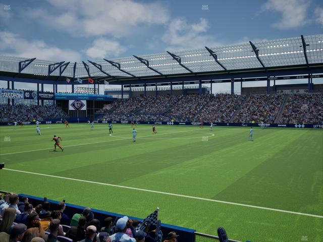 Sporting Park - Section 110 Seat View