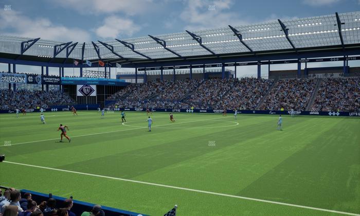 Sporting Park - Section 110 Seat View