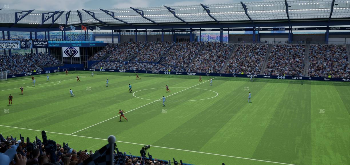 Sporting Park - Section 110 Seat View