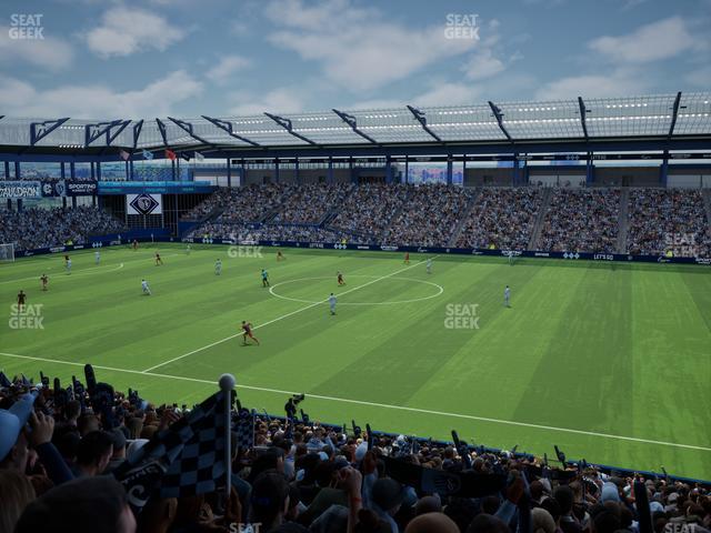 Sporting Park - Section 110 Seat View