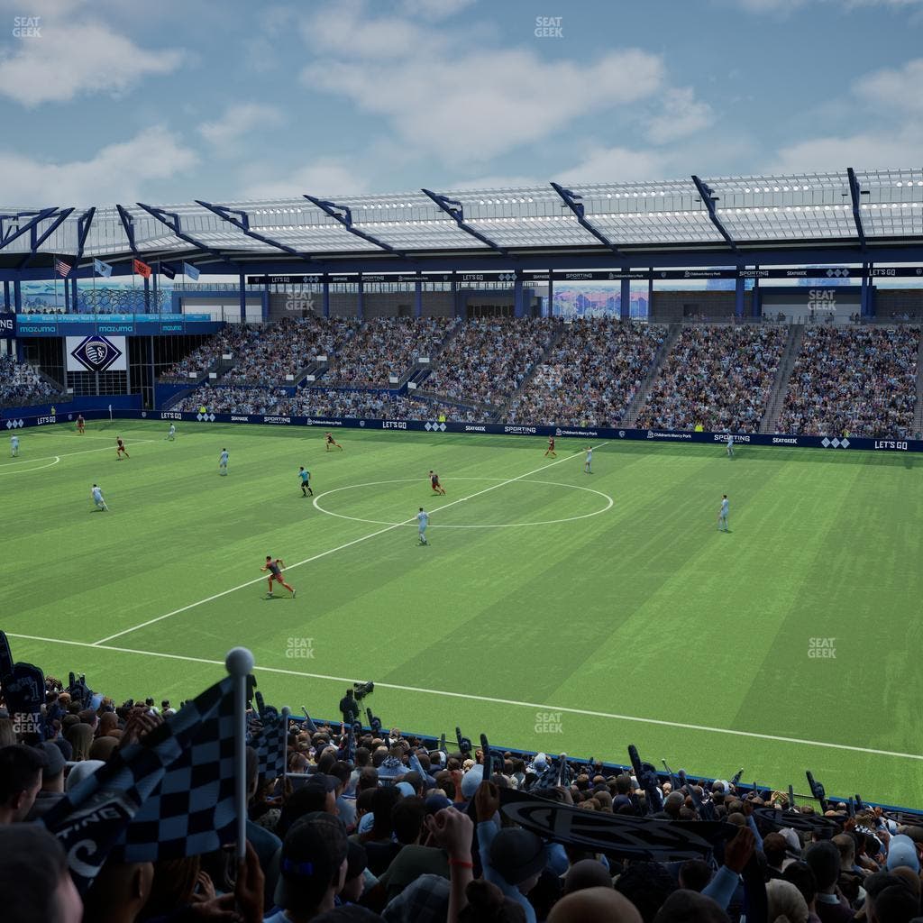 Sporting Park - Section 110 Seat View