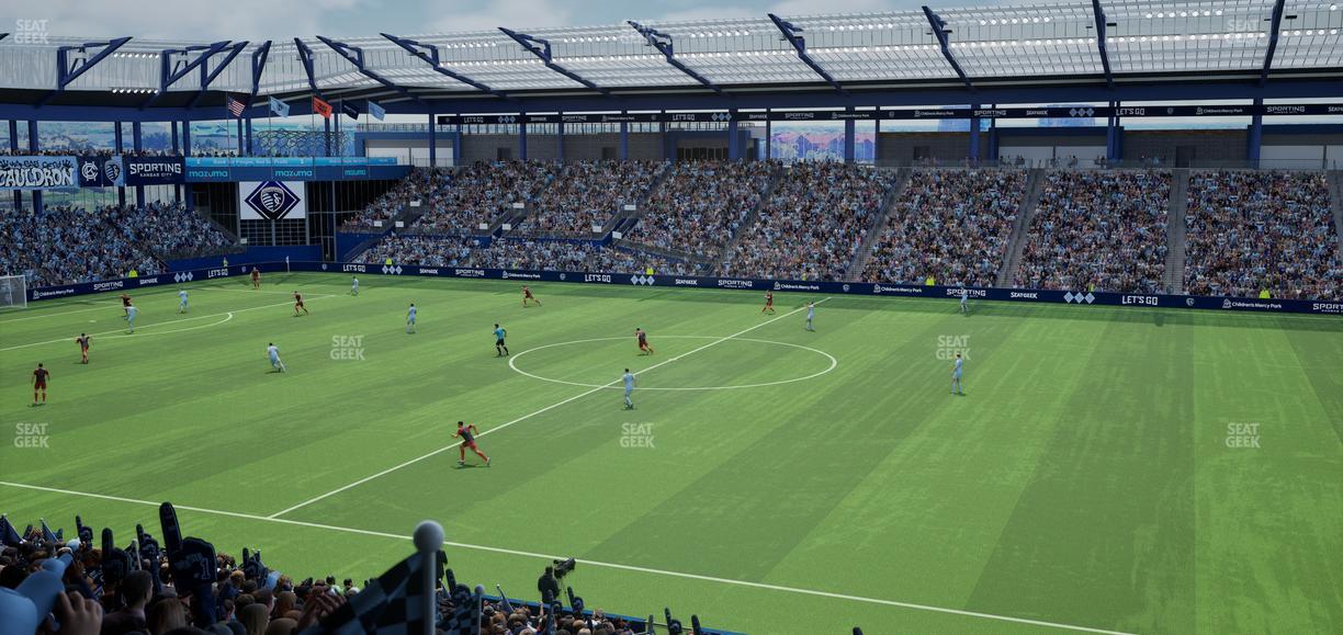 Sporting Park - Section 110 Seat View