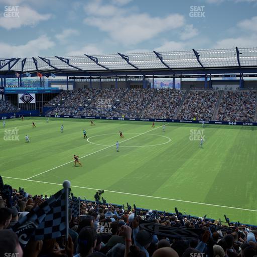 Sporting Park - Section 110 Seat View