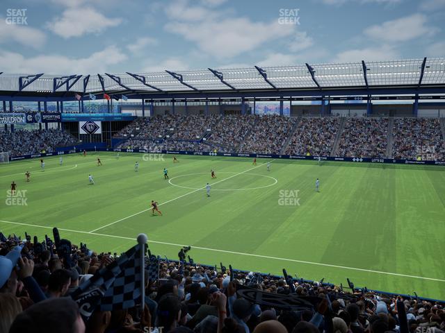 Sporting Park - Section 110 Seat View