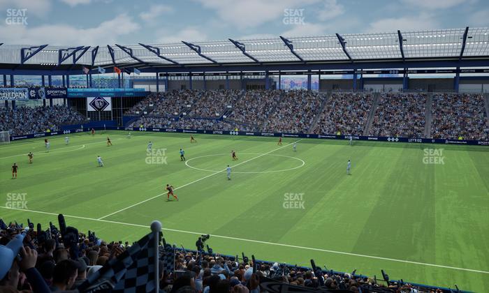 Sporting Park - Section 110 Seat View