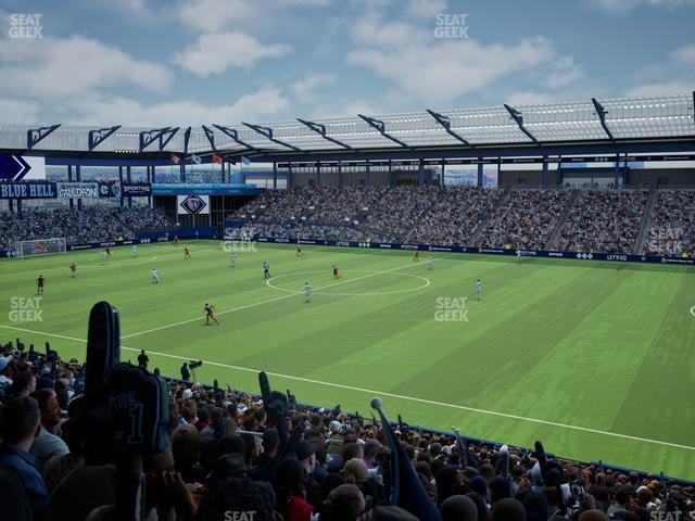 Sporting Park - Section 111 Seat View