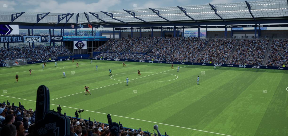 Sporting Park - Section 111 Seat View