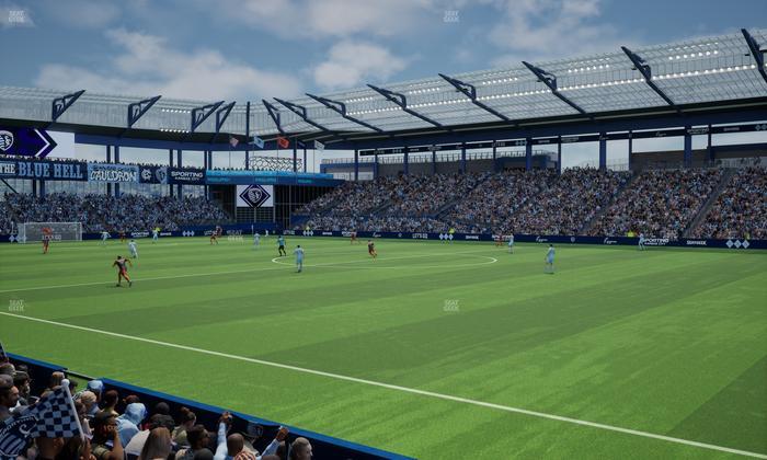 Sporting Park - Section 111 Seat View