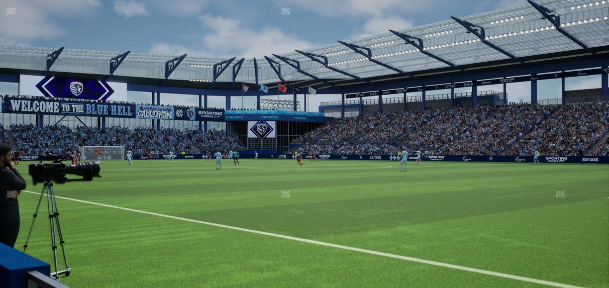 Sporting Park - Section 112 Seat View