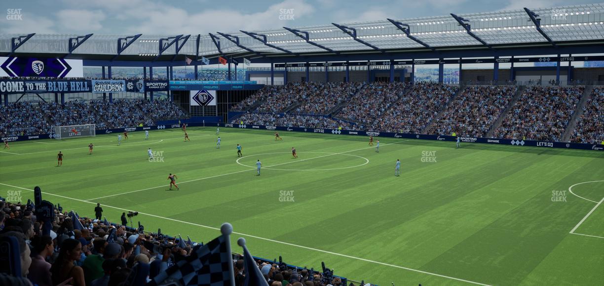 Sporting Park - Section 112 Seat View