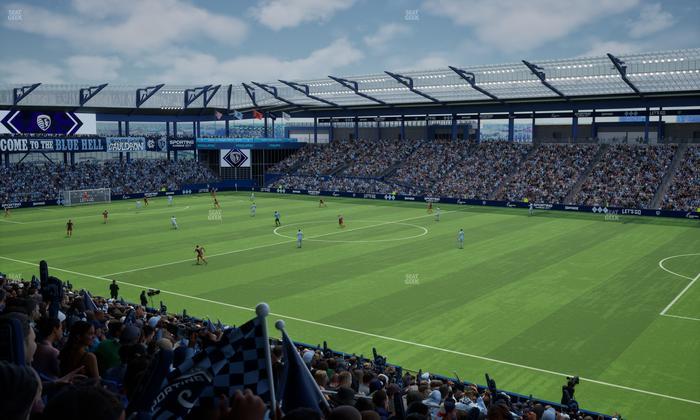 Sporting Park - Section 112 Seat View