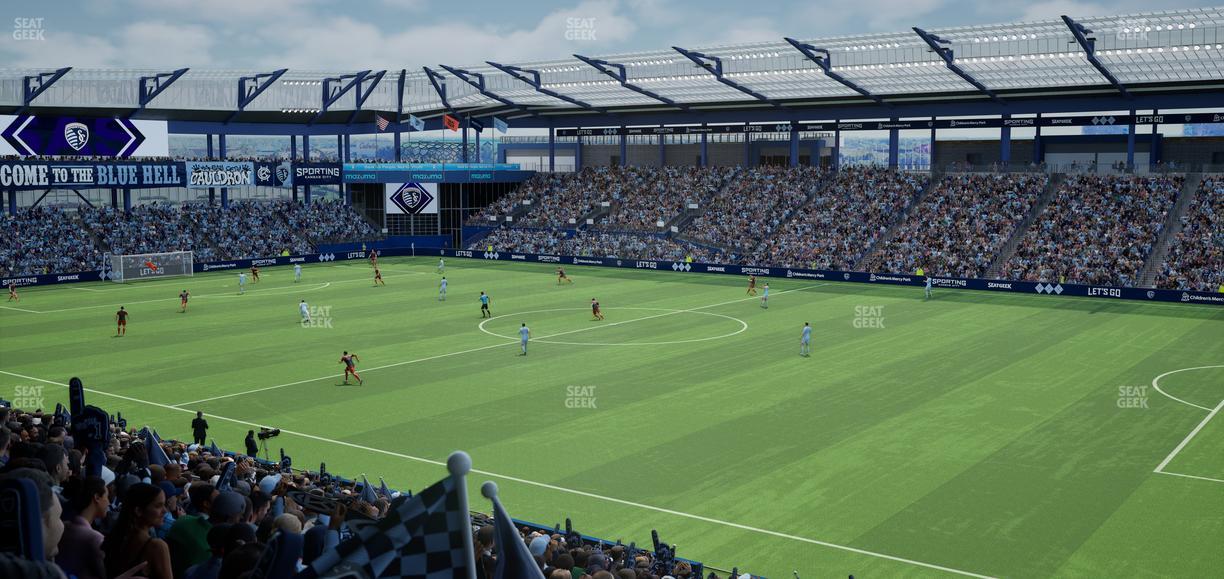 Sporting Park - Section 112 Seat View