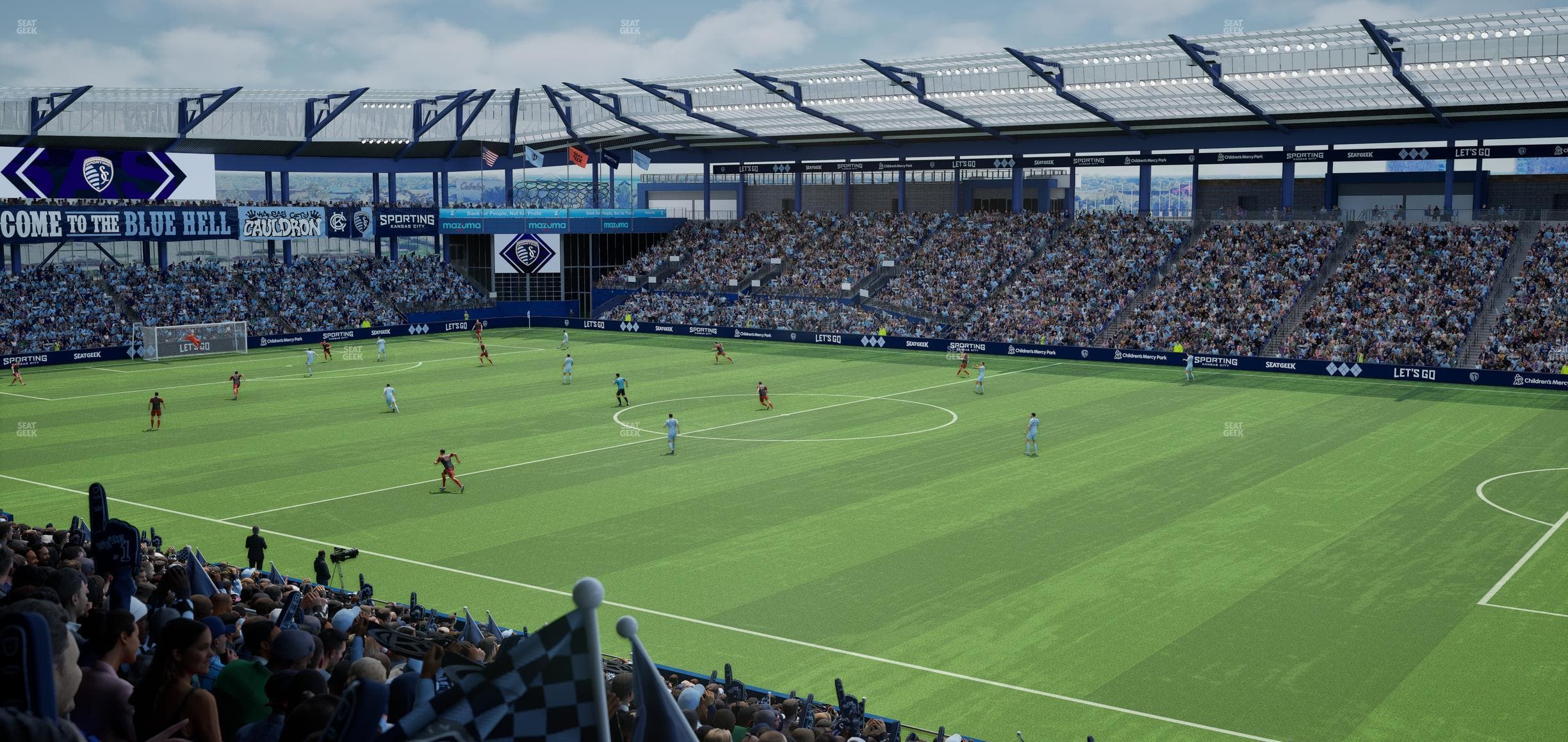 Sporting Park - Section 112 Seat View