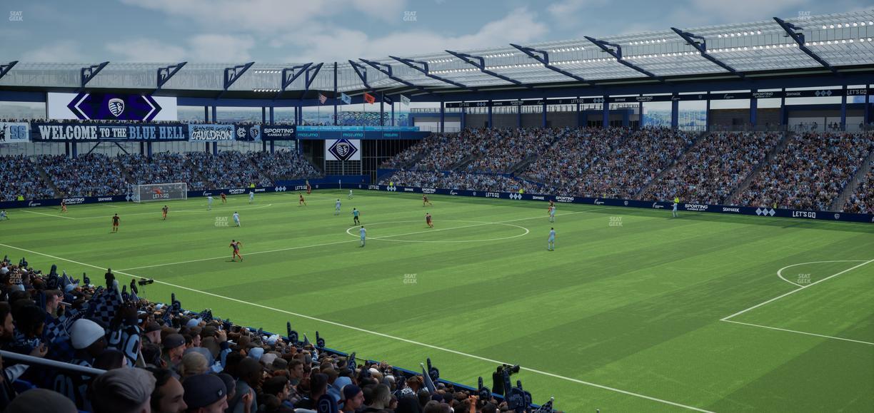 Sporting Park - Section 113 Seat View