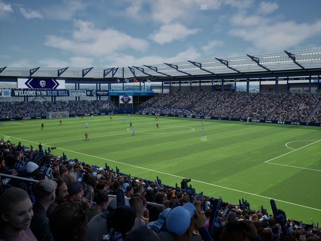 Sporting Park - Section 113 Seat View