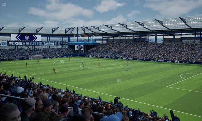 Sporting Park - Section 113 Seat View