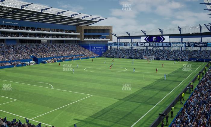 Sporting Park - Section 122 Seat View