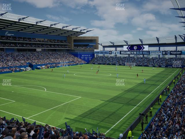 Sporting Park - Section 122 Seat View