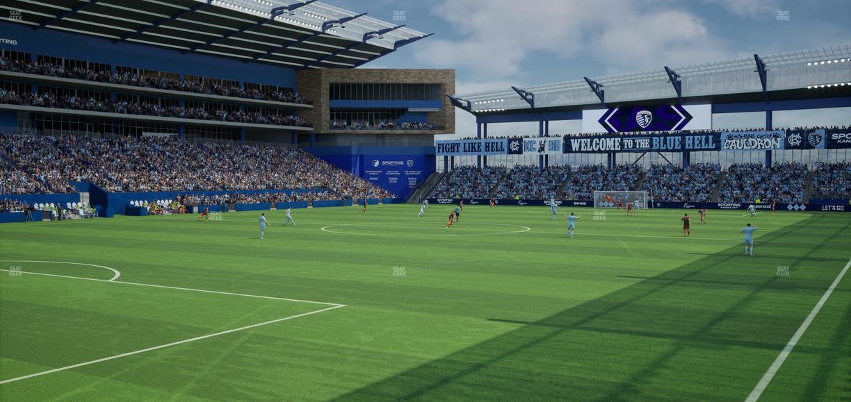 Sporting Park - Section 122 Seat View