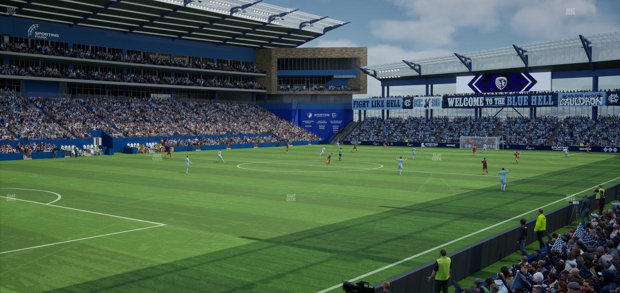 Sporting Park - Section 123 Seat View