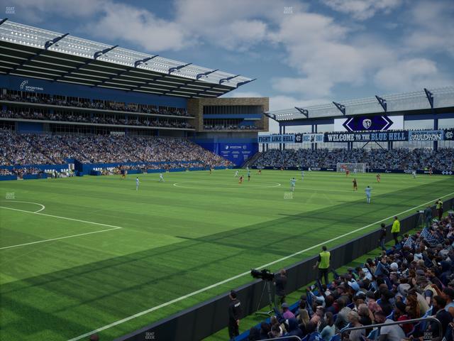 Sporting Park - Section 123 Seat View