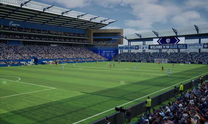 Sporting Park - Section 123 Seat View