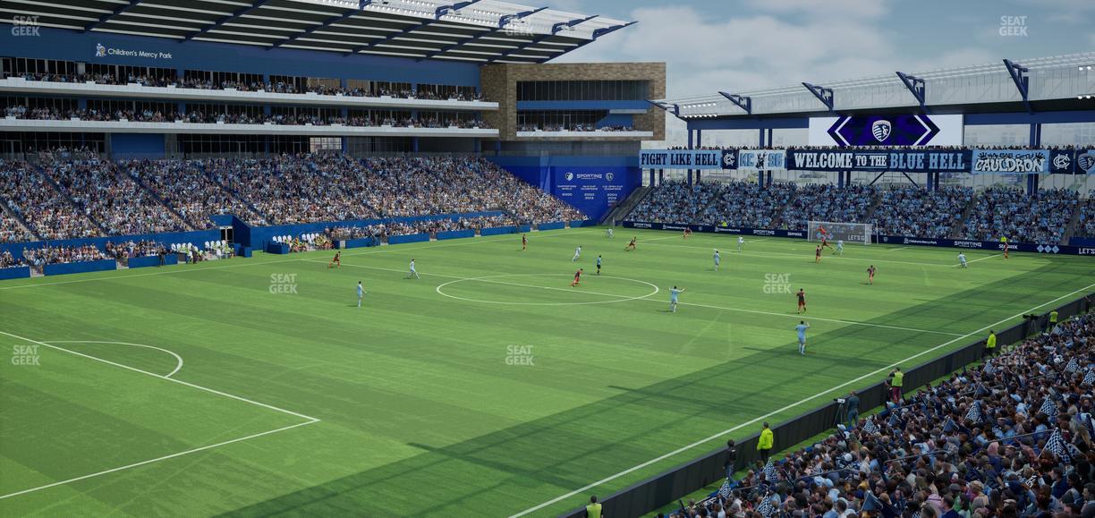 Sporting Park - Section 123 Seat View