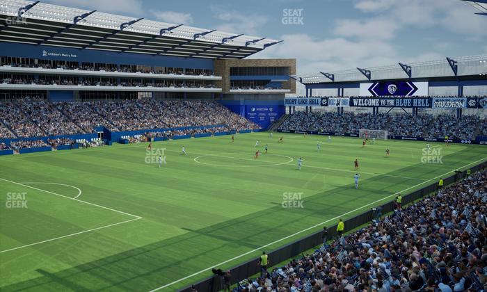 Sporting Park - Section 123 Seat View