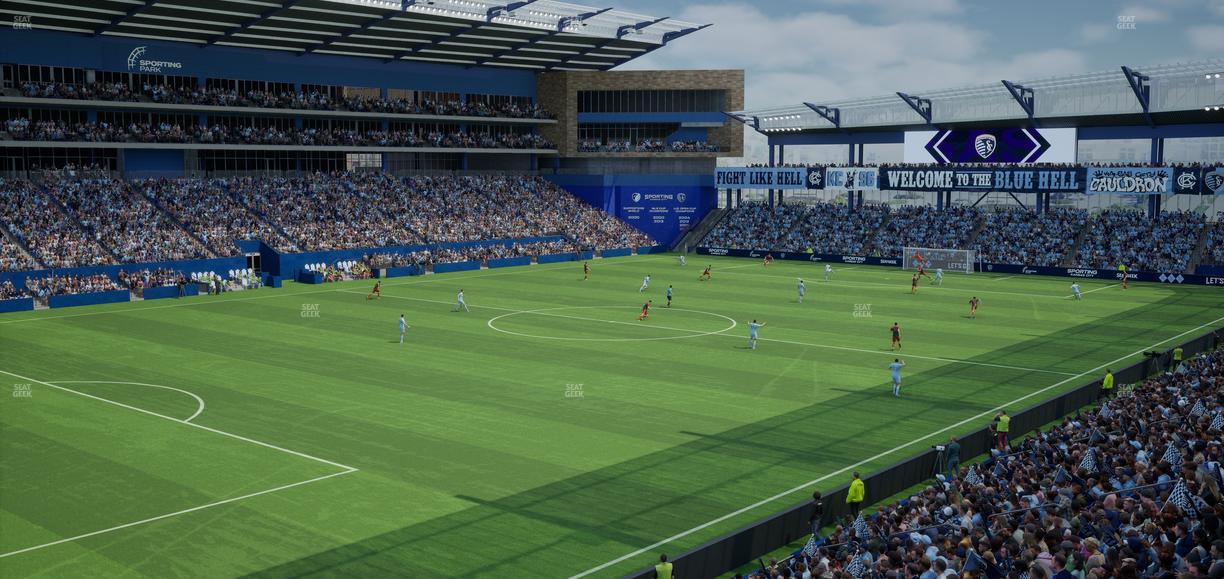 Sporting Park - Section 123 Seat View