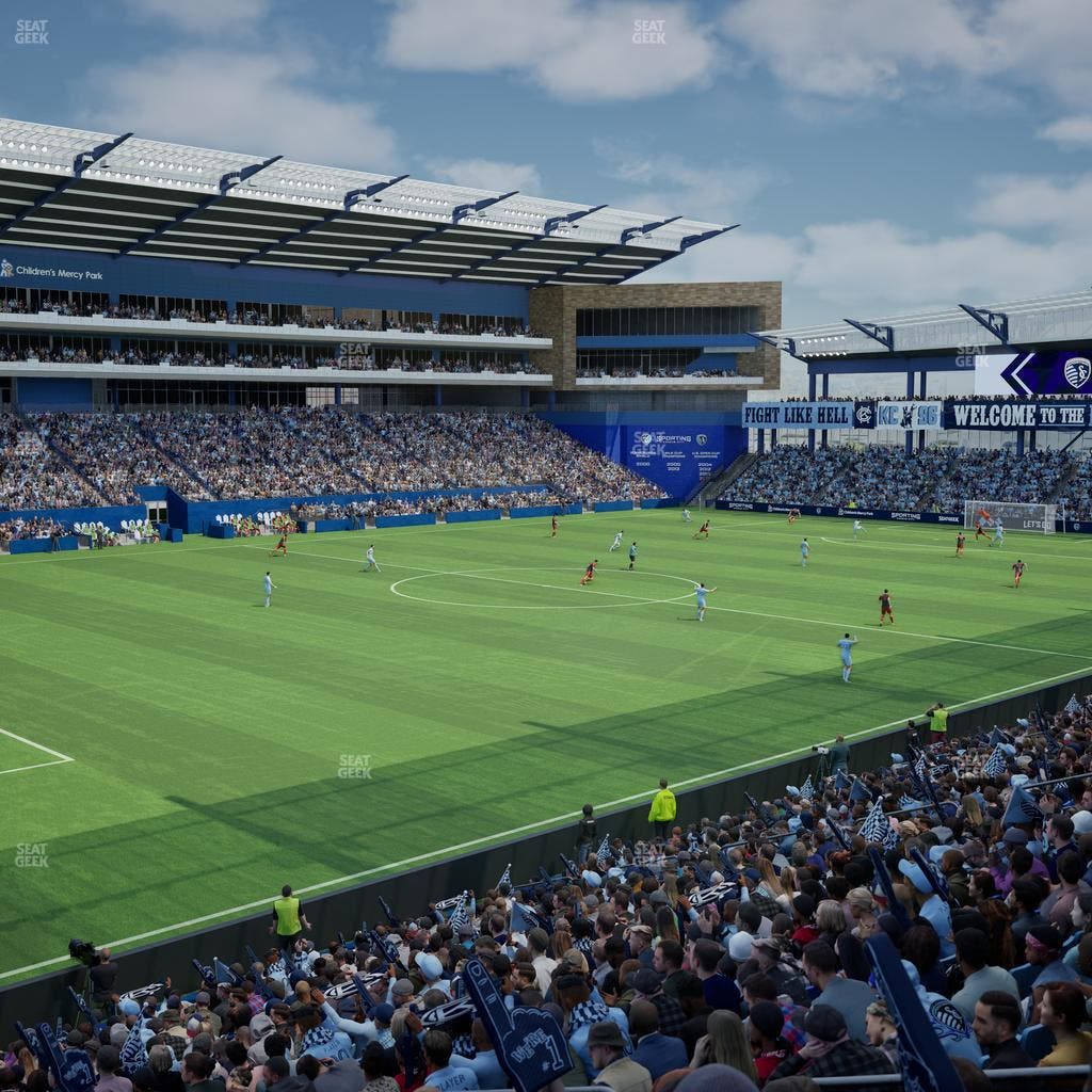 Sporting Park - Section 124 Seat View