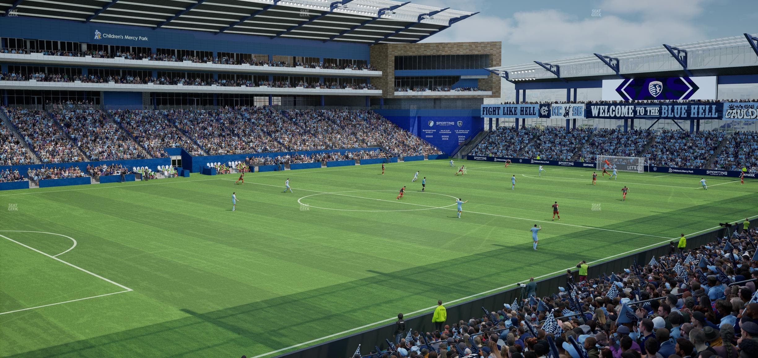 Sporting Park - Section 124 Seat View