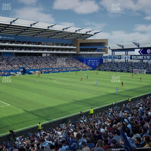 Sporting Park - Section 124 Seat View