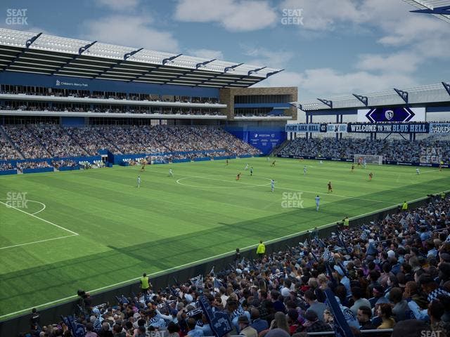 Sporting Park - Section 124 Seat View