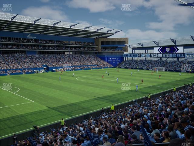 Sporting Park - Section 124 Seat View