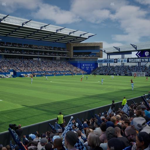 Sporting Park - Section 124 Seat View