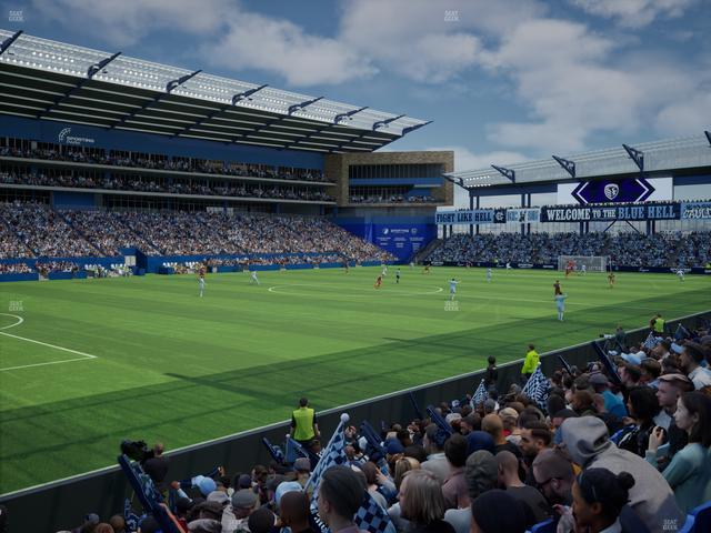 Sporting Park - Section 124 Seat View