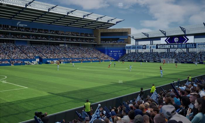 Sporting Park - Section 124 Seat View