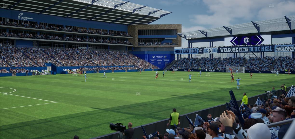 Sporting Park - Section 125 Seat View