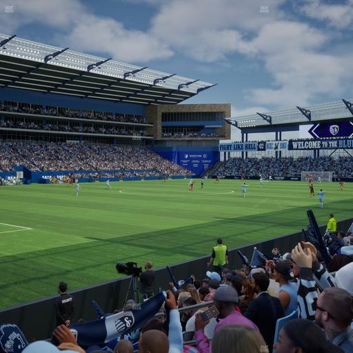 Sporting Park - Section 125 Seat View