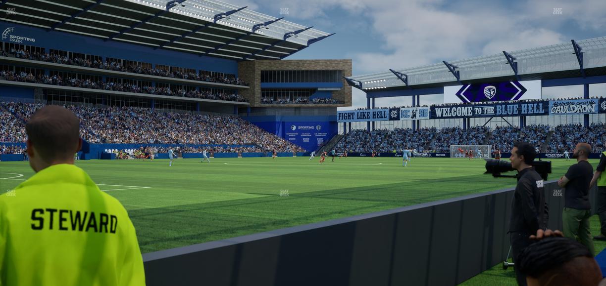 Sporting Park - Section 125 Seat View