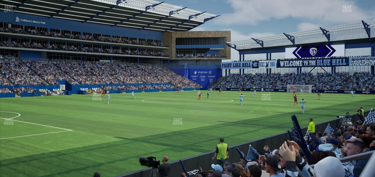 Sporting Park - Section 125 Seat View