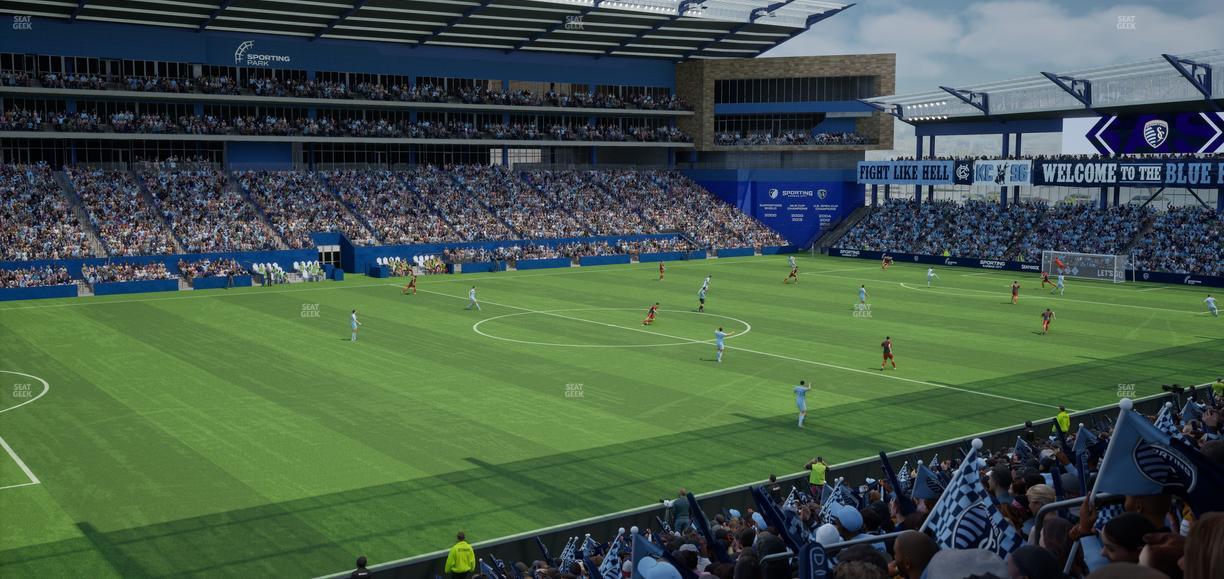 Sporting Park - Section 126 Seat View