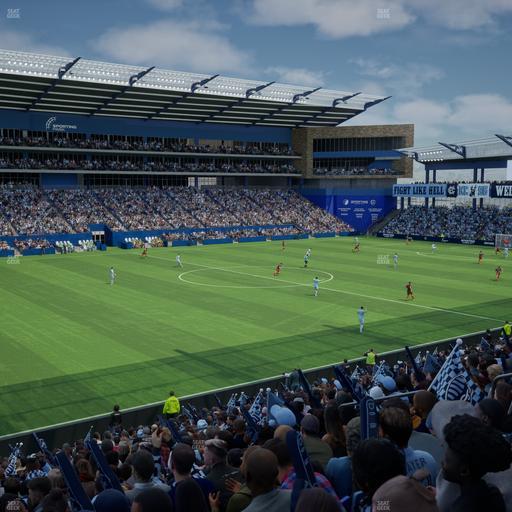 Sporting Park - Section 126 Seat View