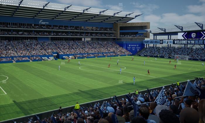 Sporting Park - Section 126 Seat View