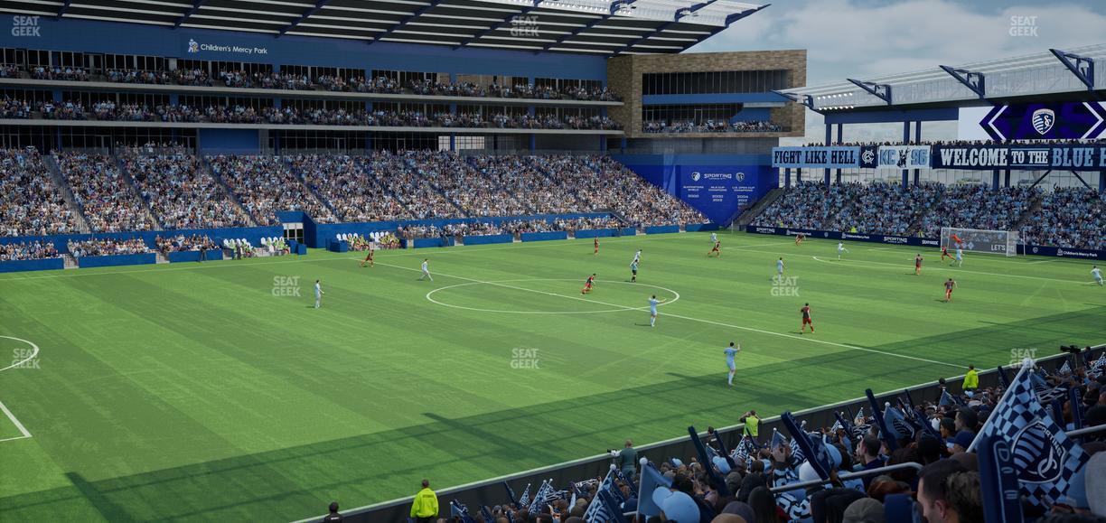 Sporting Park - Section 126 Seat View